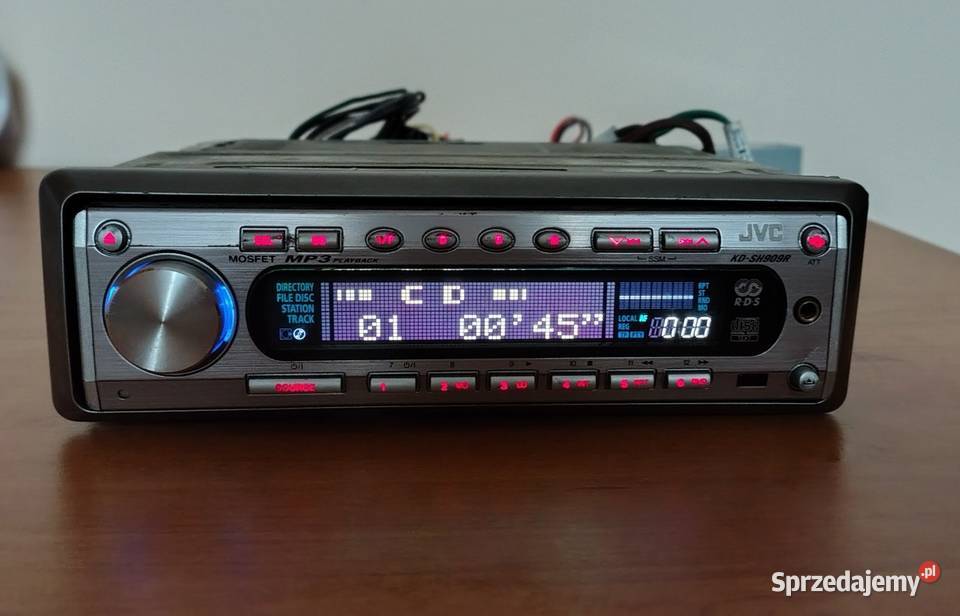 JVC KDSH909R radio samochodowe 4x50w cd aux