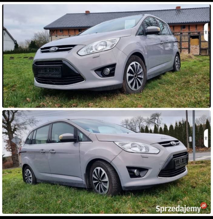 Ford Grand C Siedmioosobowy Navi Kamera cofania ASR (kontrola trakcji) zachodniopomorskie Trzebiatów