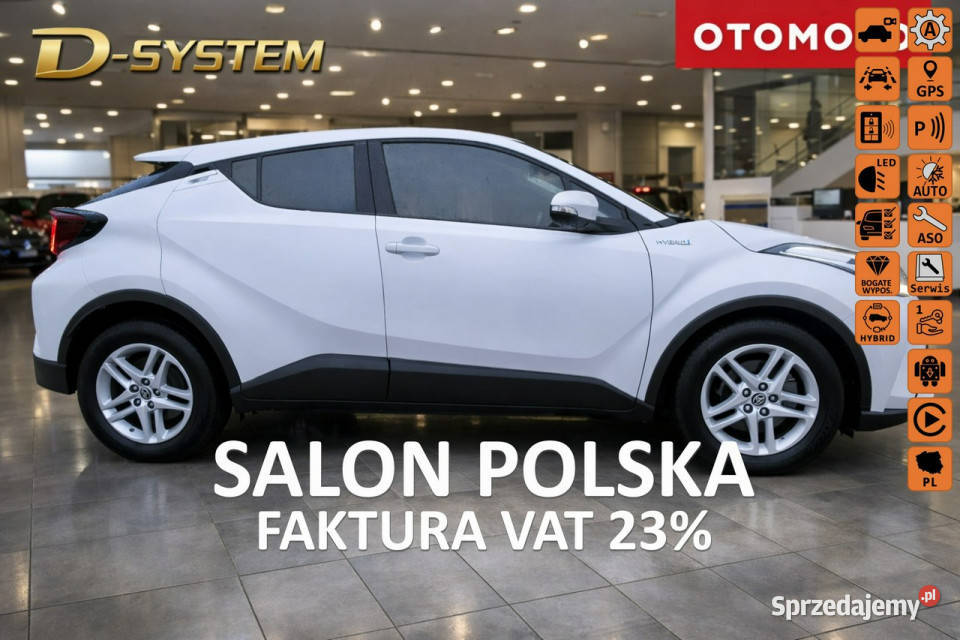 Toyota CHR CHR 21r Salon Polska HYBRID Gwaran Białystok