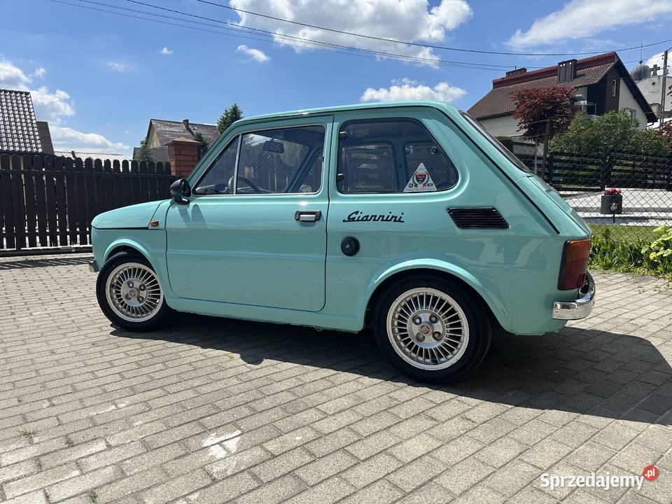 Fiat 126 I seria 1973 Piękny kolor świetny stan nieuszkodzony Tomice