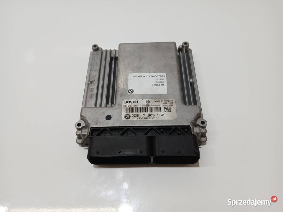 KOMPUTER STEROWNIK SILNIKA BMW X3 E83 LIFT 306D3 Strzyżewice