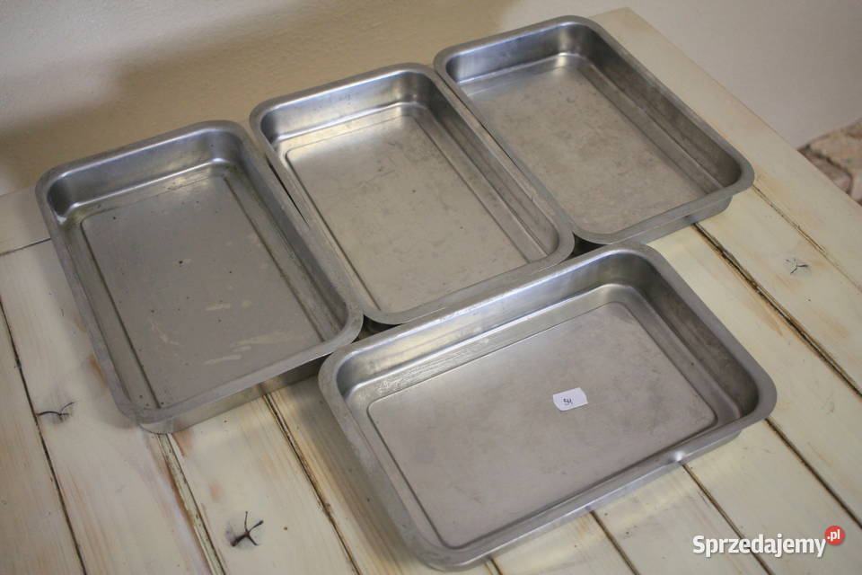 Tacka metalowa głębokie 4 sztuki śląskie Pszczyna