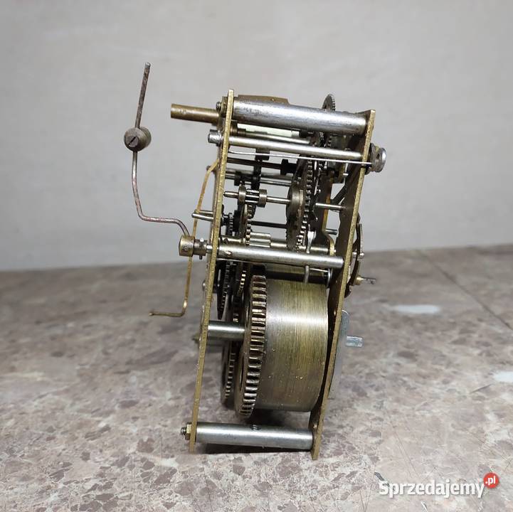 M161 Mechanizm starego zegara ściennego Antyki Tczew