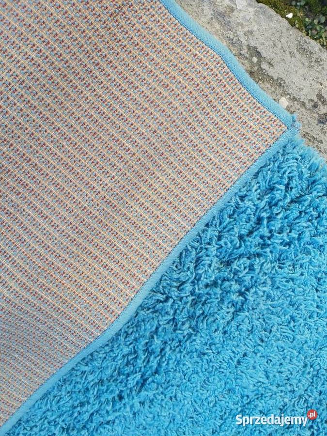 Blekitny dywan o wymiarach 195cmx133 opolskie Opole