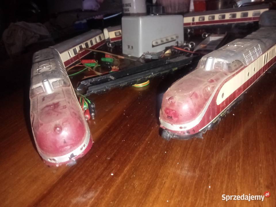 Kolejka elektrowóz Ortwein niemiecka H0 made In Grójec