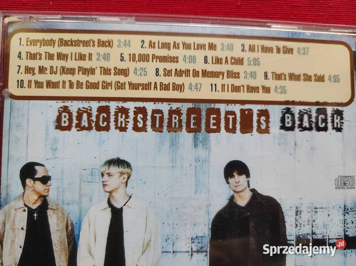 Backstreet Boys Backstreets Back płyta