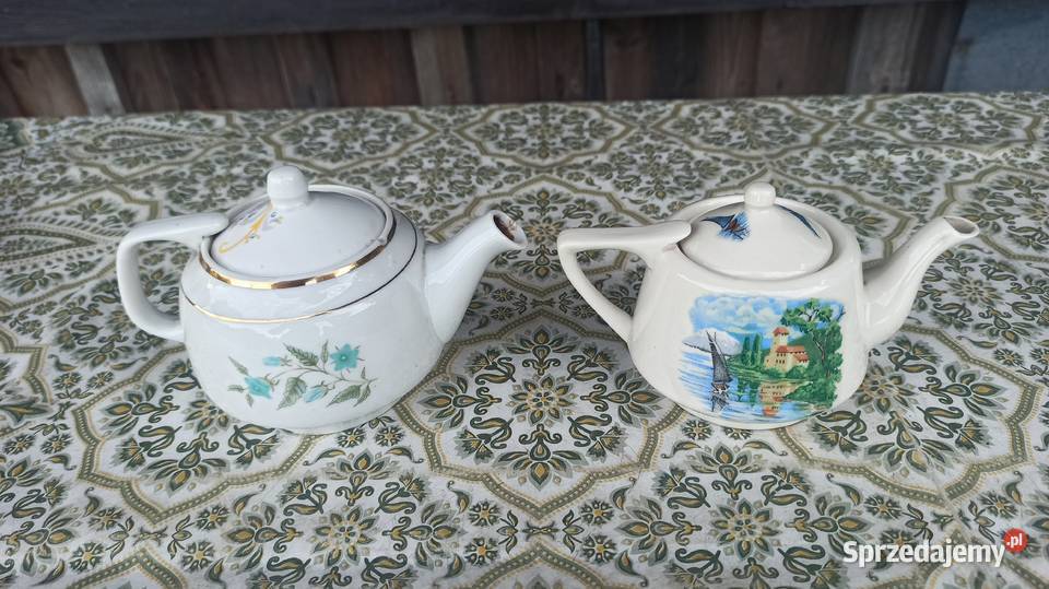 Ozdobne ceramiczne czajniczki