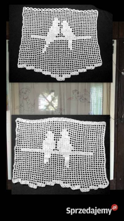 2 sztuki Firanki Ptaszki każda ok50 x 45 rabat zachodniopomorskie