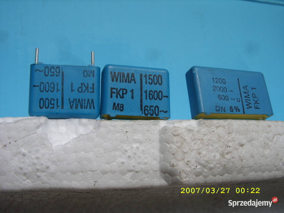 Kondensator FKP 1 12nF 2000V 600V zm 5WIMAnowy Wołów sprzedam