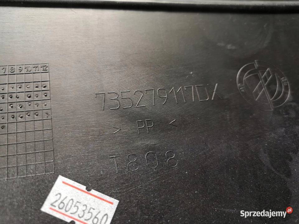 ZDERZAK NAROŻNIK PRAWY TYŁ FIAT DOBLO 0405 ASO Zderzaki