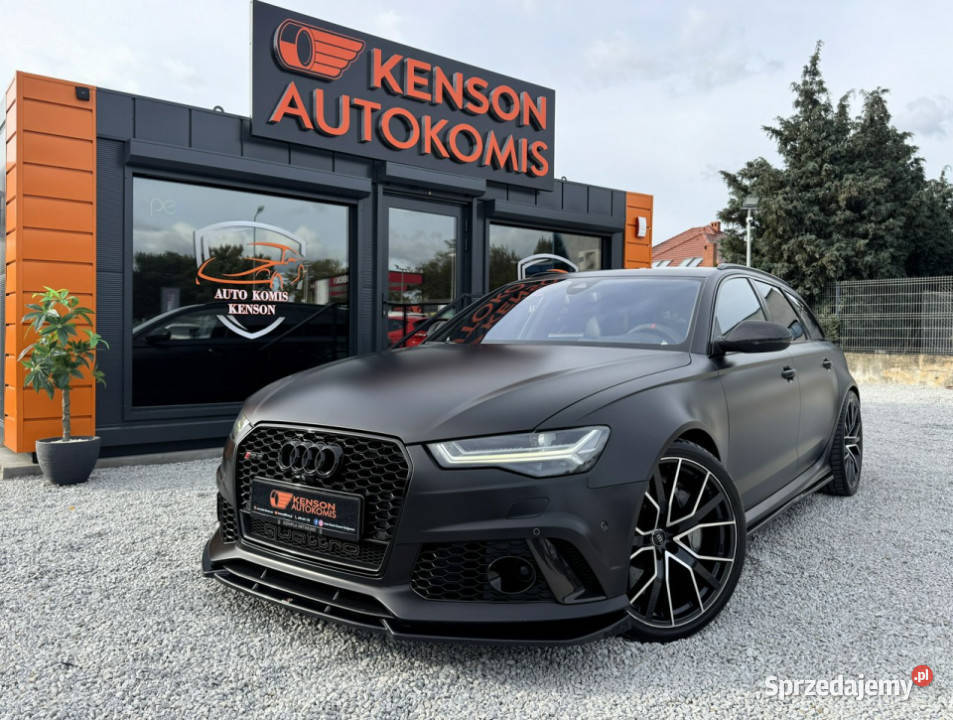 Audi RS6 EXCLUSIVE Bezwypadek HEAD UP Kamera 360 elektrycznie ustawiane fotele Bydgoszcz