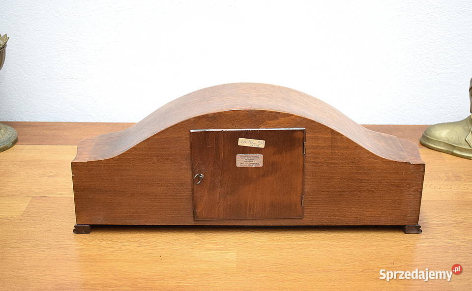 Stary zegar kominkowy na komodę kominek wysyłam Świdnica