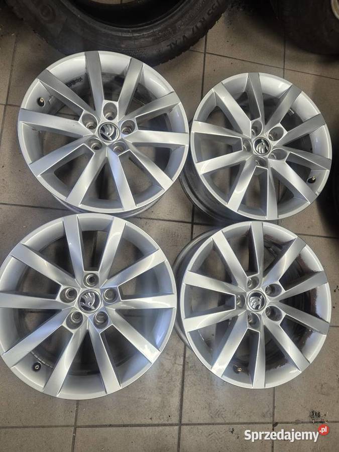 Felgi aluminiowe Skoda 5x100 16x6J et38 Felgi Sieniawka