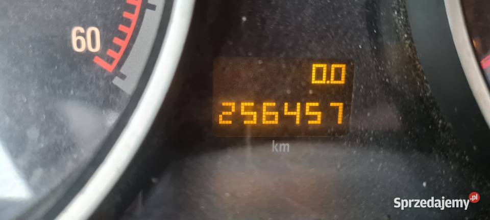 Opel Zafira 2007rrej 2013r7osobowa zarejstrowana Rok produkcji 2007 kujawsko-pomorskie