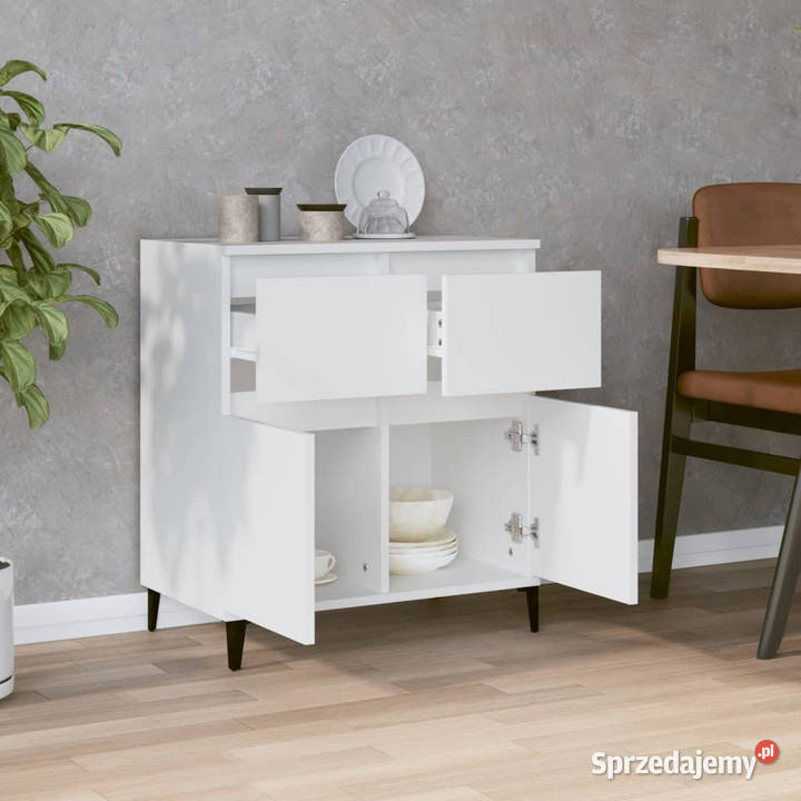 Komoda biała 60x35x70 materiał drewnopochodny sprzedam