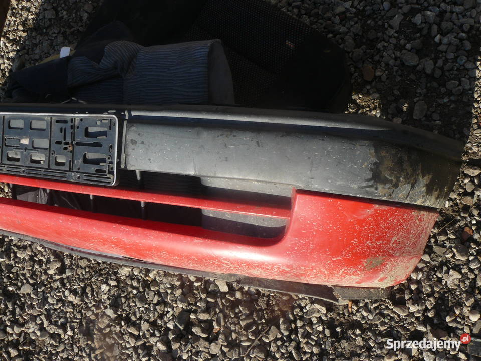 Zderzak przedni przód Opel Astra F 9102 czerwony Części samochodowe Kraków