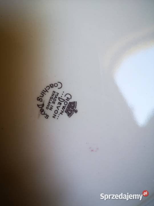 Patera The Manor House Crown Devon Made in Porcelana i szkło Gdańsk