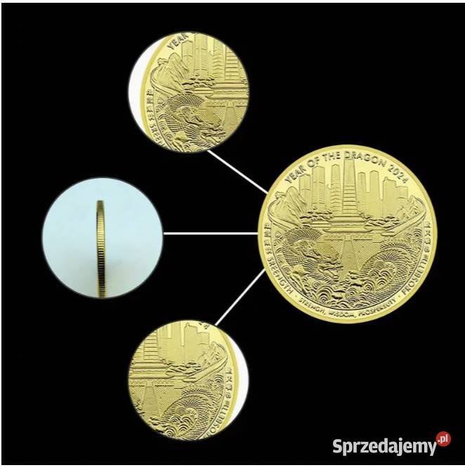 Kolekcjonerski zestaw monet medali chińskich Warszawa