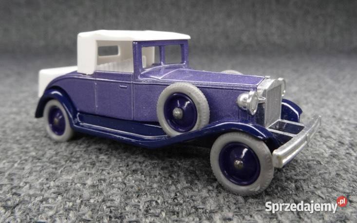 Kolekcjonerski Model samochodu angielskiej firmy Grudziądz