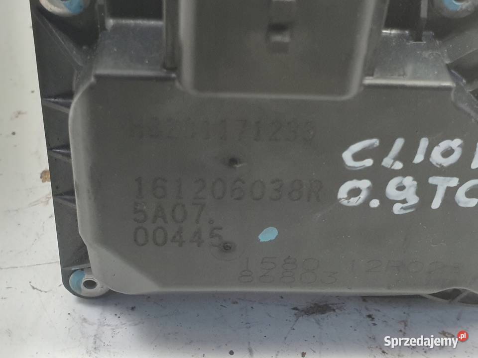 PRZEPUSTNICA Renault Clio IV 09 TCe Przepustnice Chełm