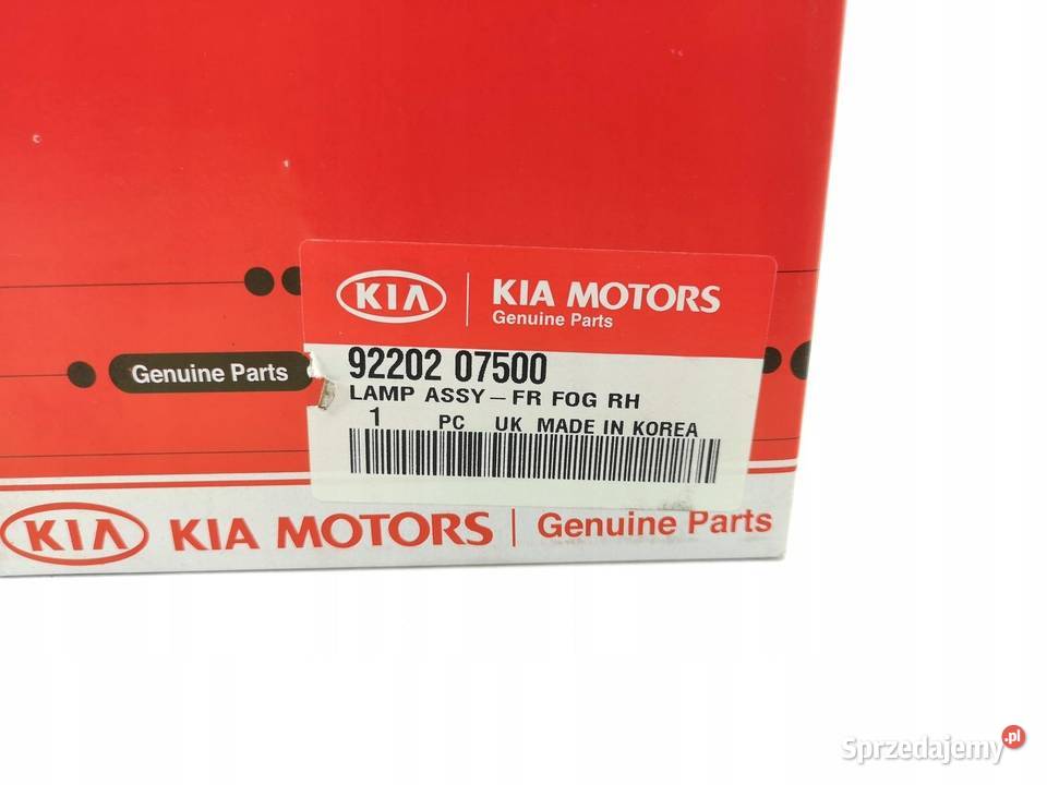 HALOGEN LEWY PRZÓD KIA PICANTO 20072011 lubelskie