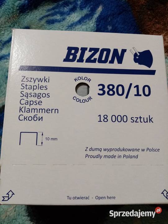 Zszywki tapicerskie Bizon 38010 Warszawa usługi budowlane