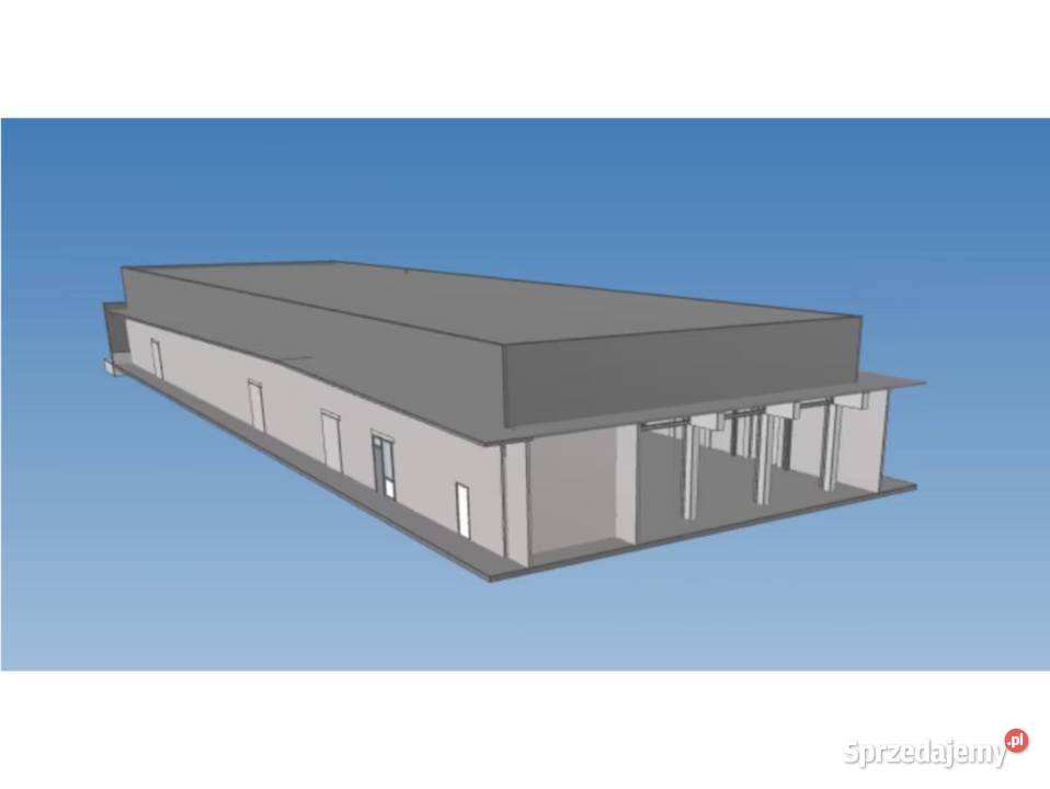 Konstrukcja stalowa z dachem hala 18x60 m mazowieckie Warszawa sprzedam
