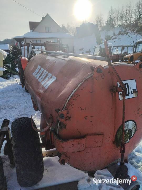 Beczka beczkowoz 2200l bauer Nowy Targ sprzedam