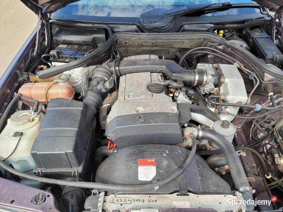 MercedesBenz S124 E220T żółte blachy sprzedam