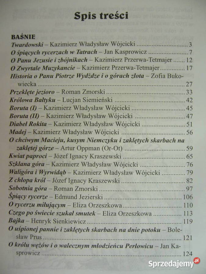Baśnie i legendy polskie Warszawa sprzedam