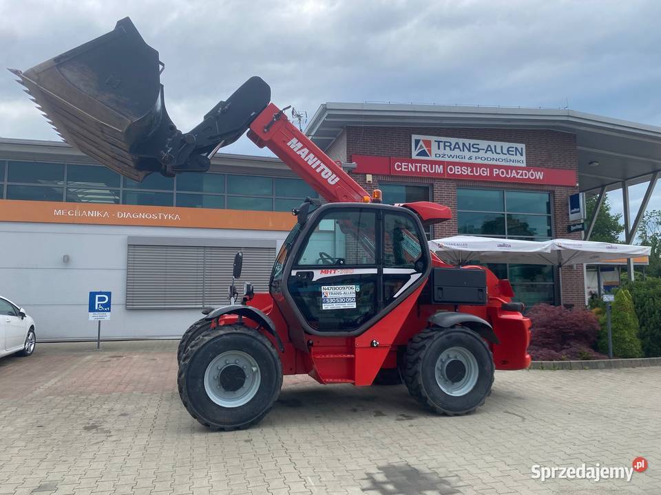 Manitou MHT 780 E3 ładowarka teleskopowa z dużym Jasło