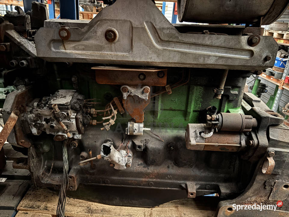 John Deere 6920 6068HLA73 AL113911 Silnik Tłumik Pozostałe