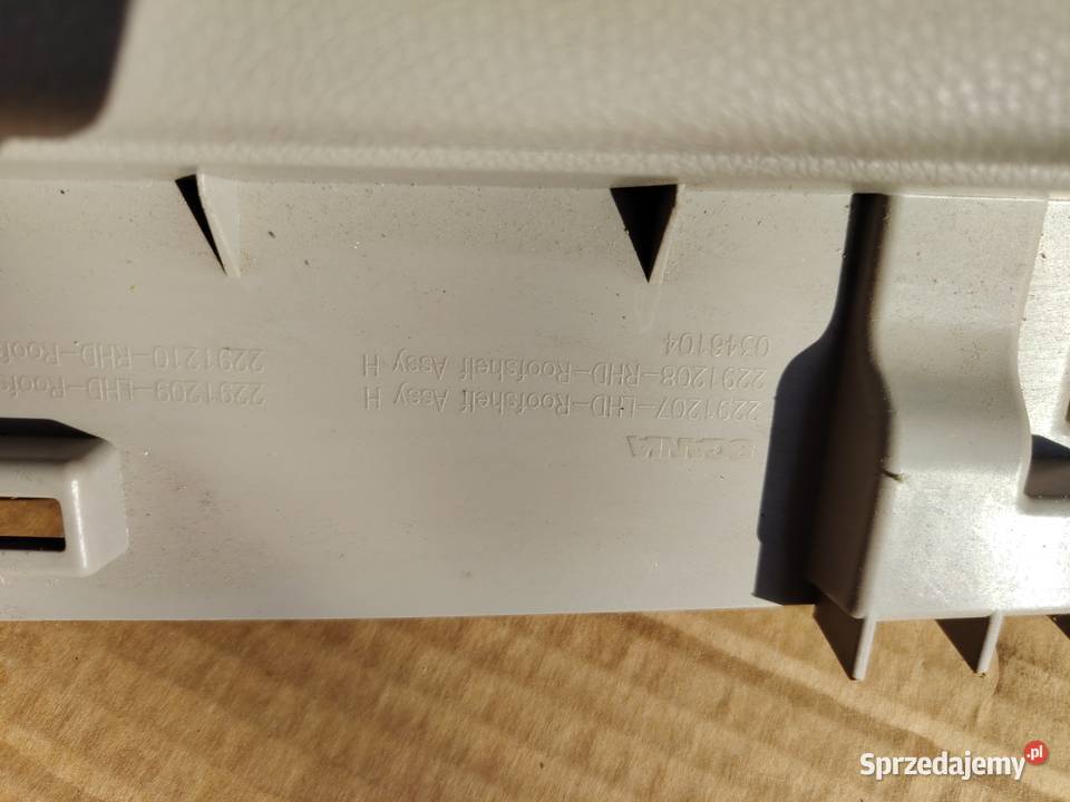 PÓŁKA GÓRNA SCHOWEK KONSOLA SCANIA S CP 2038562 świętokrzyskie Staszów