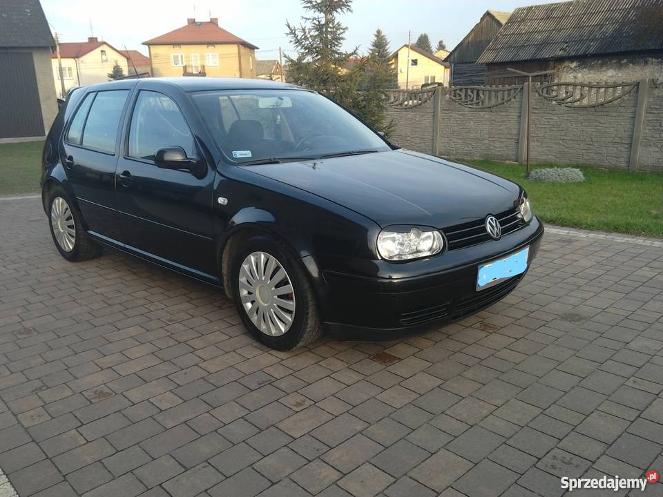 VW GOLF IV 19 TDI 90 KOMPUTERKUBEŁKOWE welurowa tapicerka śląskie Kroczyce sprzedam