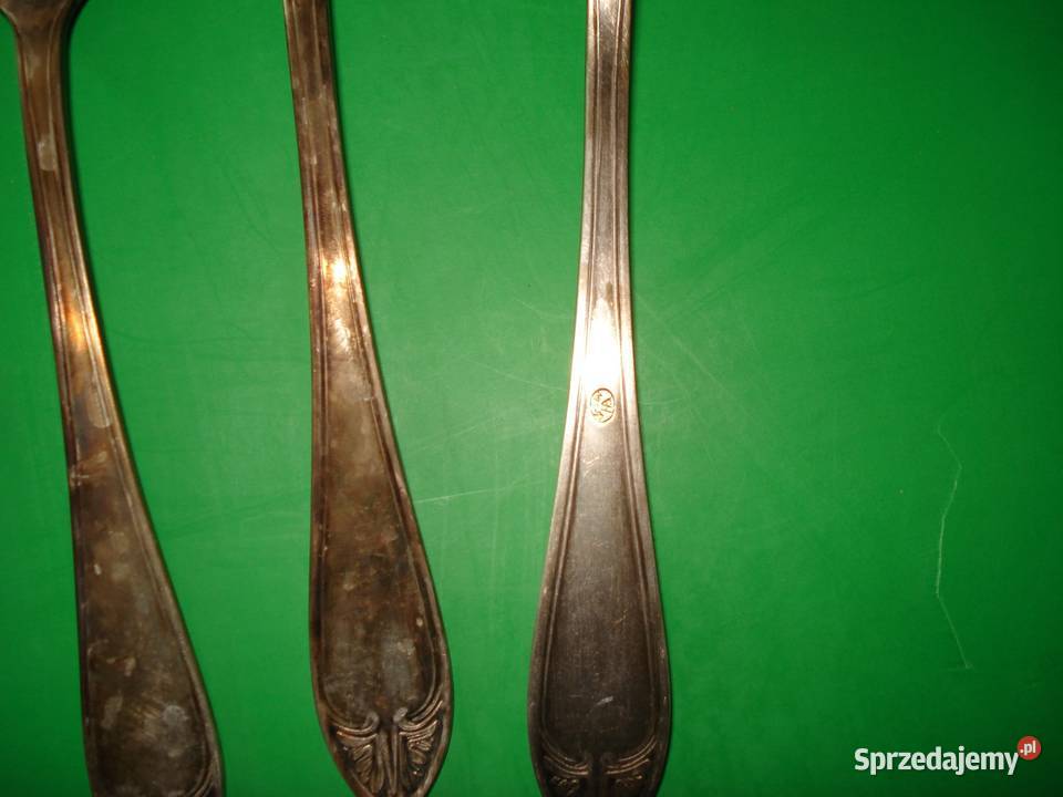 Sztućce z lat PRL srebro mazowieckie Warszawa