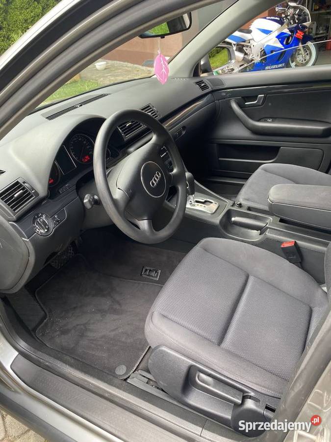 Audi A4 B6 srebrne 2002 przebieg 96000 automat garażowany A4 Lutcza sprzedam