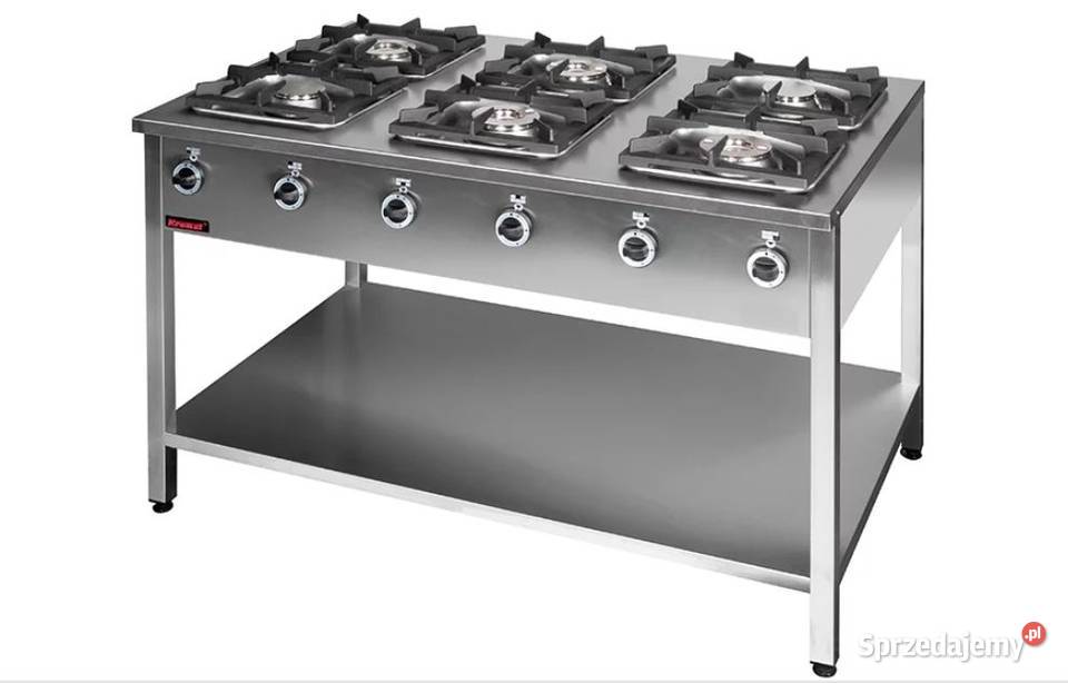 Kuchnia gazowa 6palnikowa 36 kW 1200x700x850 śląskie Pszczyna