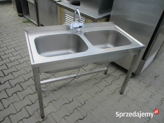 Zlew Gastronomiczny 2 Komorowy Stół Ze Zlewem wielkopolskie Ostrów Wielkopolski