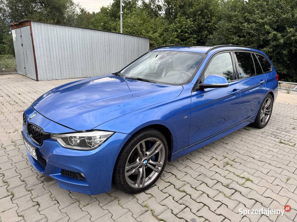 BMW F31 M pakiet 20 190 Polift Xdrive niebieski Seria 3 Namysłów sprzedam