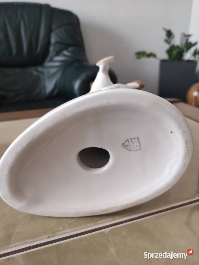 Porcelanowa Figurka Zbójnik Ćmielów lata 60 XX w Janów Lubelski