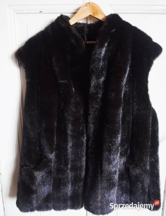 Futerko kamizelka futrzana narzutka XXL Gdańsk