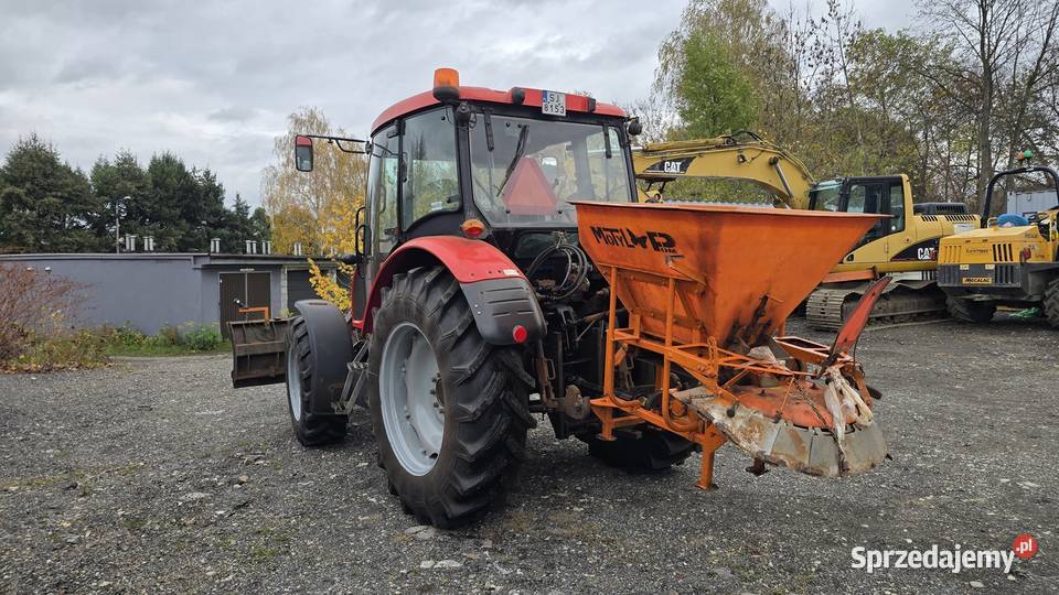 Pług Ciągnik Zetor Proxima 90 z pługiem i