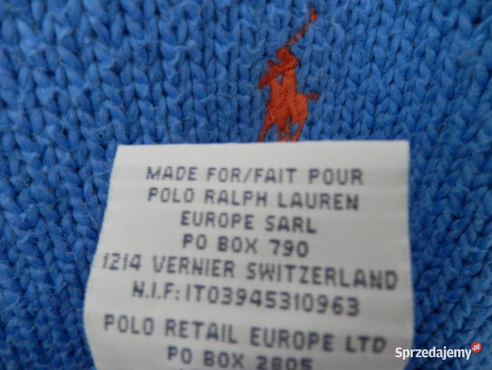 Sweter Ralph Lauren Kultowa Amerykańska Marka Łomża sprzedam