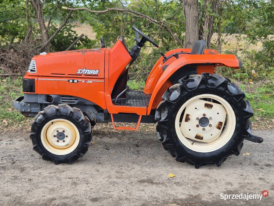 Traktorek KUBOTA X20D 20 44 Wspomaganie Małuszyn