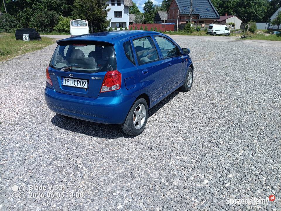 Daewoo Kaleos 14 B 2004 r Samochody osobowe Jeziorko sprzedam