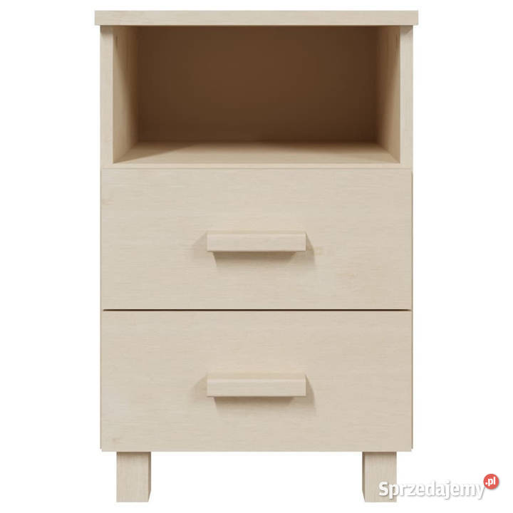 Szafki nocne HAMAR 2 miodowy brąz 40x35x62 sosna mazowieckie Warszawa