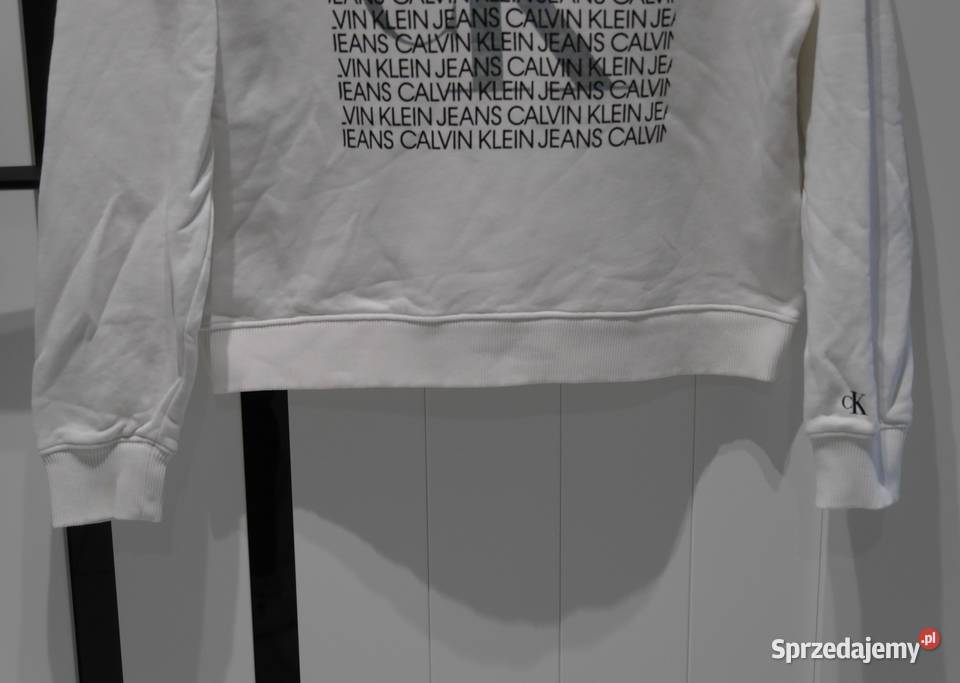 Calvin Klein świetna bluza mieniące logo 34 XS Wrocław sprzedam