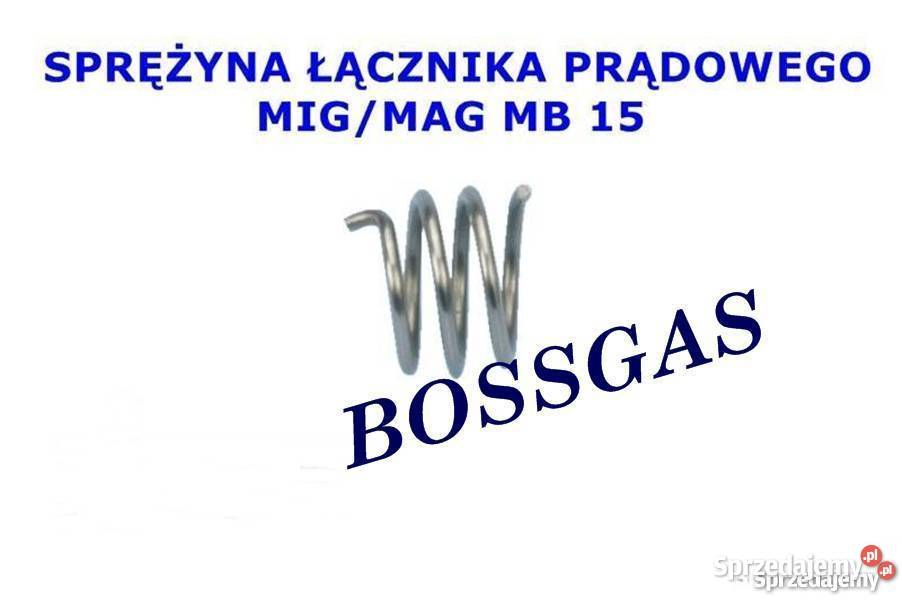 SPRĘŻYNA ŁĄCZNIKA PRĄDOWEGO MIGMAG MB 15 Spawanie i zgrzewanie sprzedam