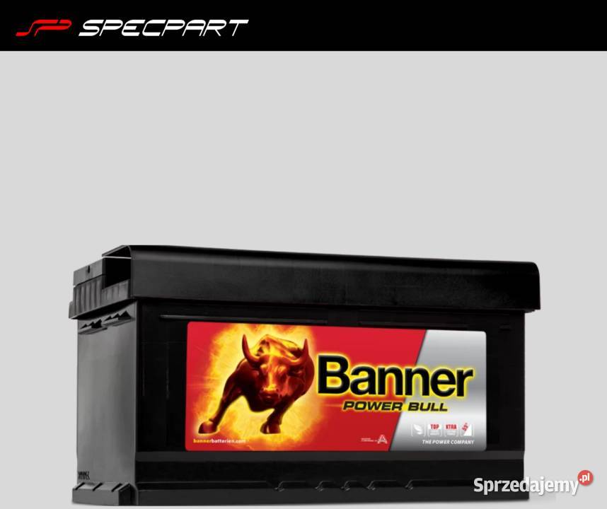 Akumulator Banner Power Bull 80Ah 700A EN PRAWY pomorskie Słupsk