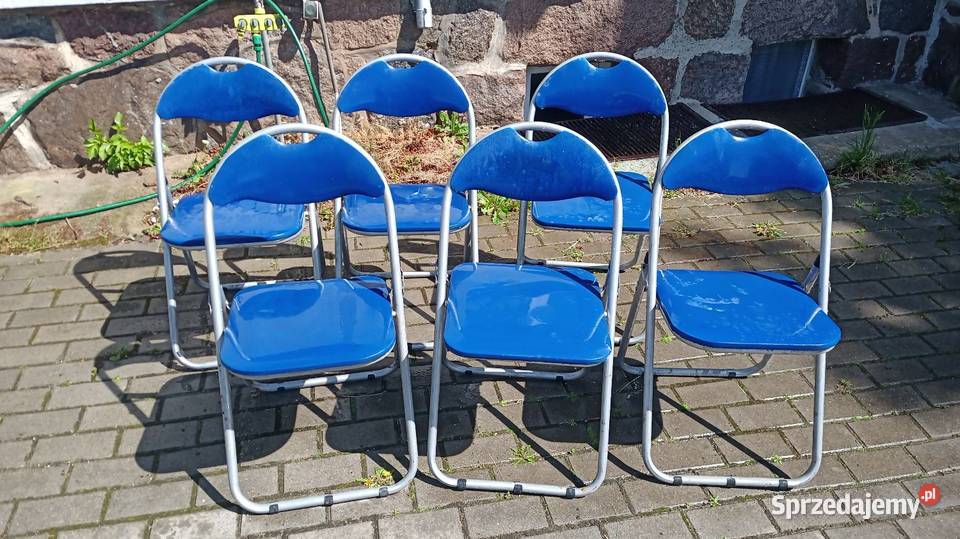 Krzesło krzesła składane metalowe ogrodowe Krzesła kujawsko-pomorskie Tonowo